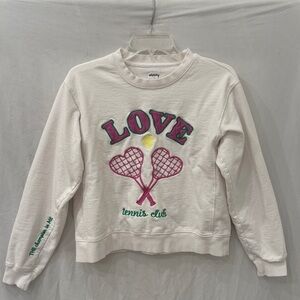 Iscream x Theme - Love Tennis Club Sweatshirt - girls large (14)